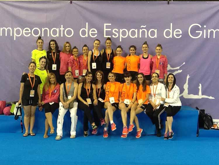 Buenas sensaciones para Navarra en el Campeonato de Espa&ntilde;a de Gimnasia R&iacute;tmica.